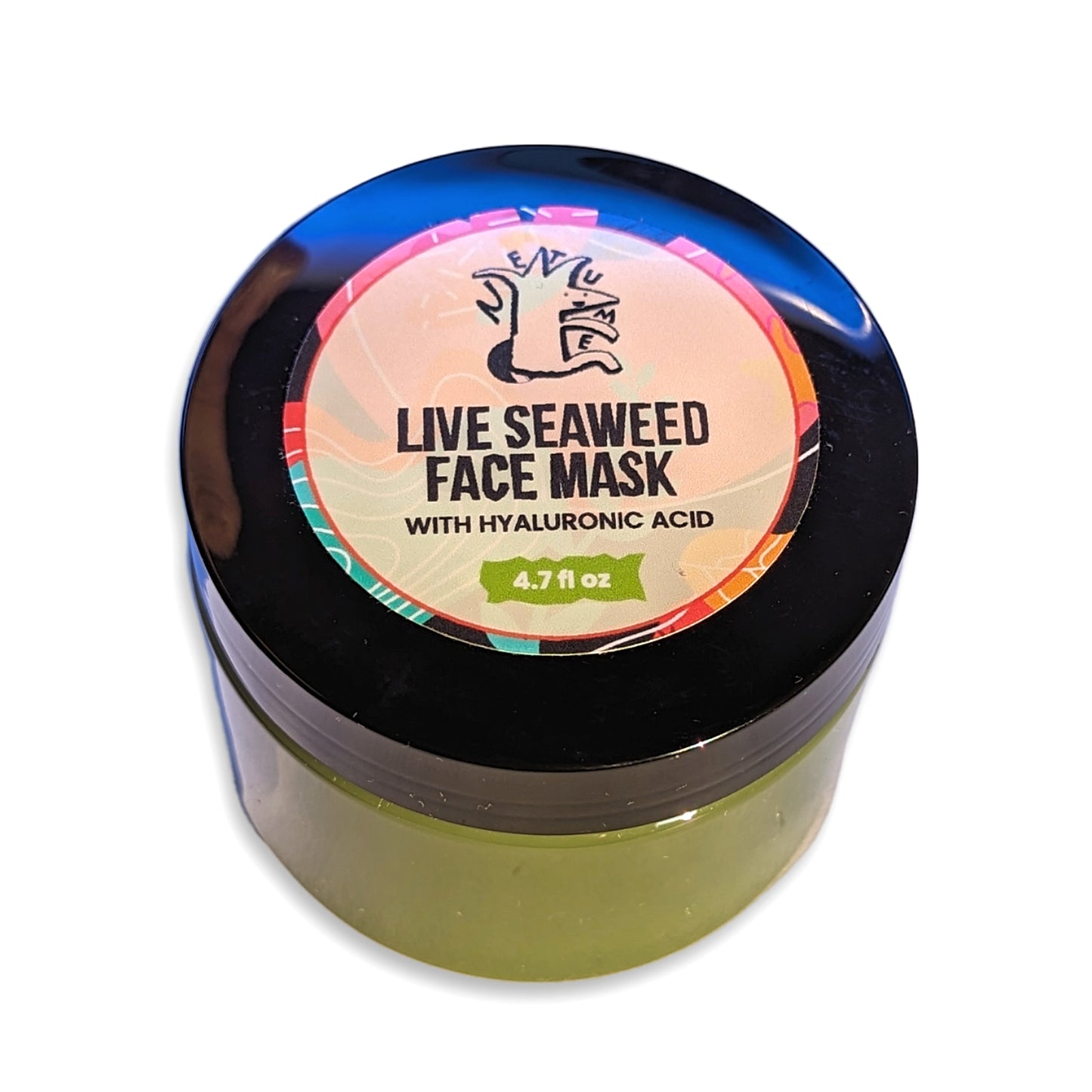 Live Seaweed Anti-Aging Face Mask. Unisex. Made in NYC. Rejuvenation, reduces wrinkles, lifting effect, nourishing, and reduces inflammation.